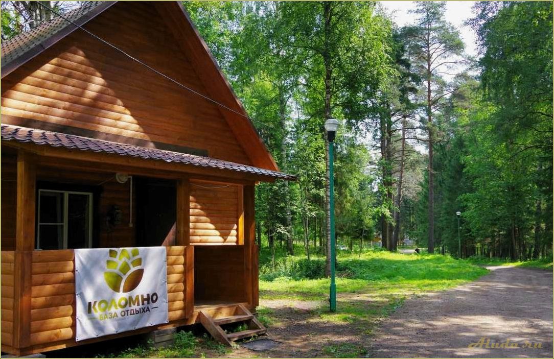 Базы отдыха в Тверской области для отдыха с детьми