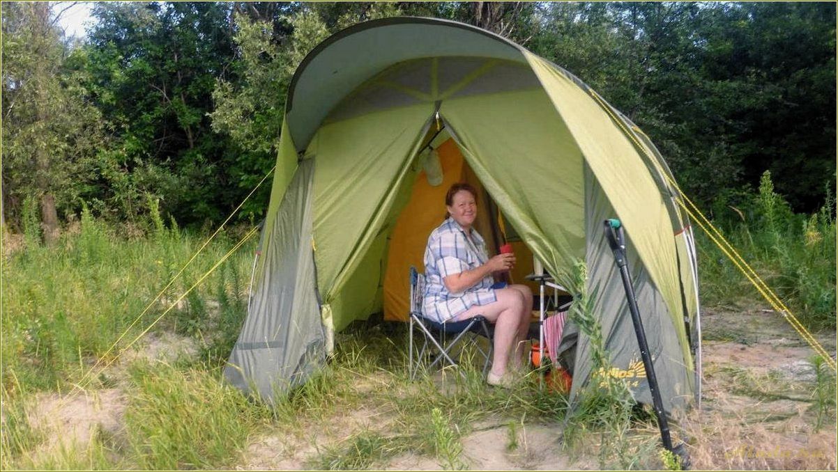 Отдых с палатками на хопре пензенская область