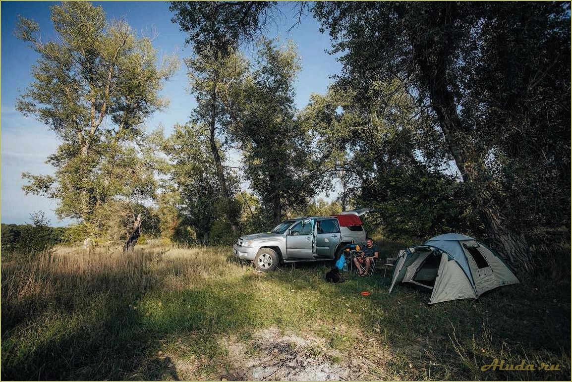 Отдых с палатками на хопре пензенская область