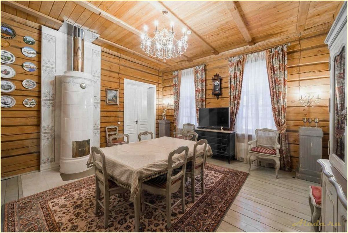 Рязанская область предлагает возможность аренды уютного дома для отдыха в живописной местности