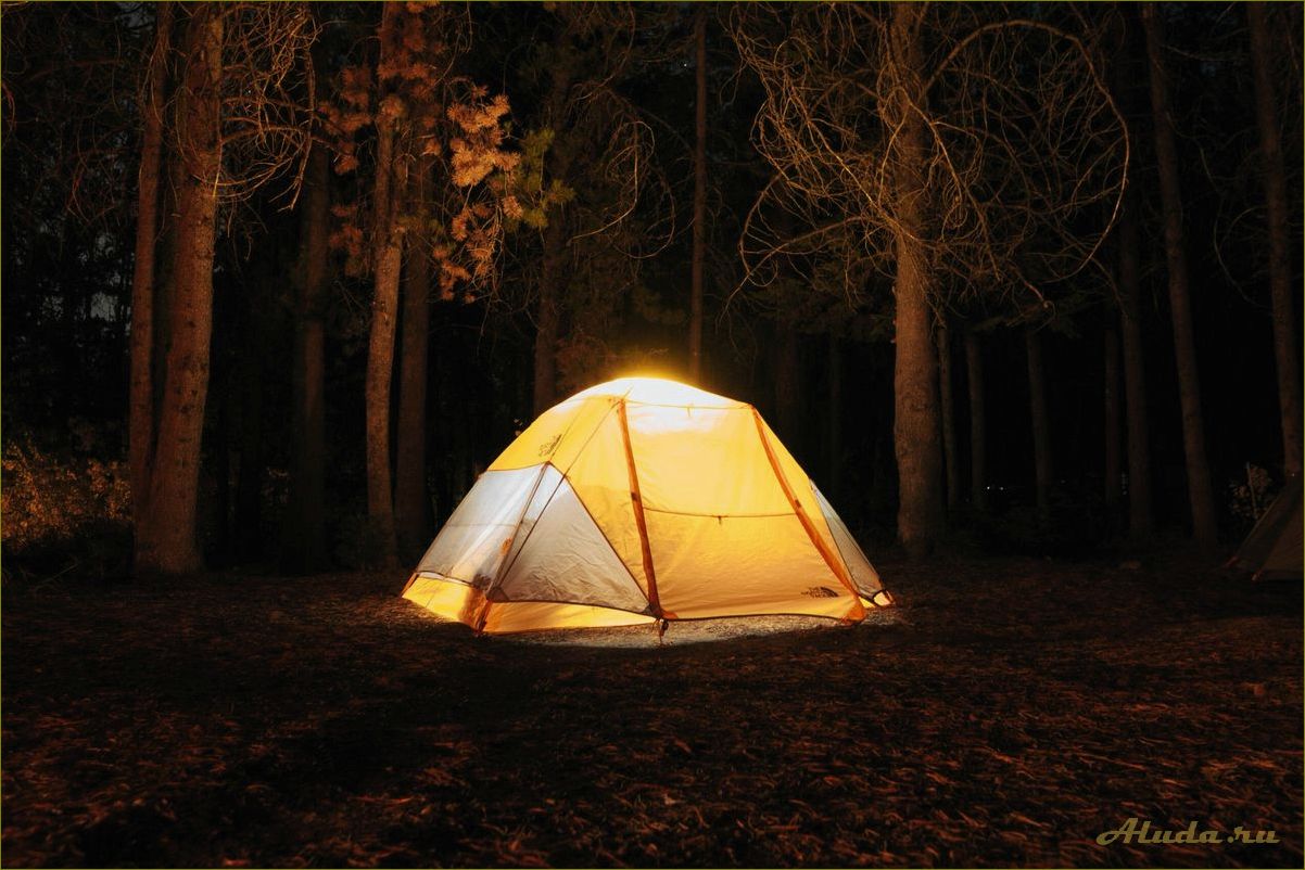 Ульяновская область: отдых с палатками
