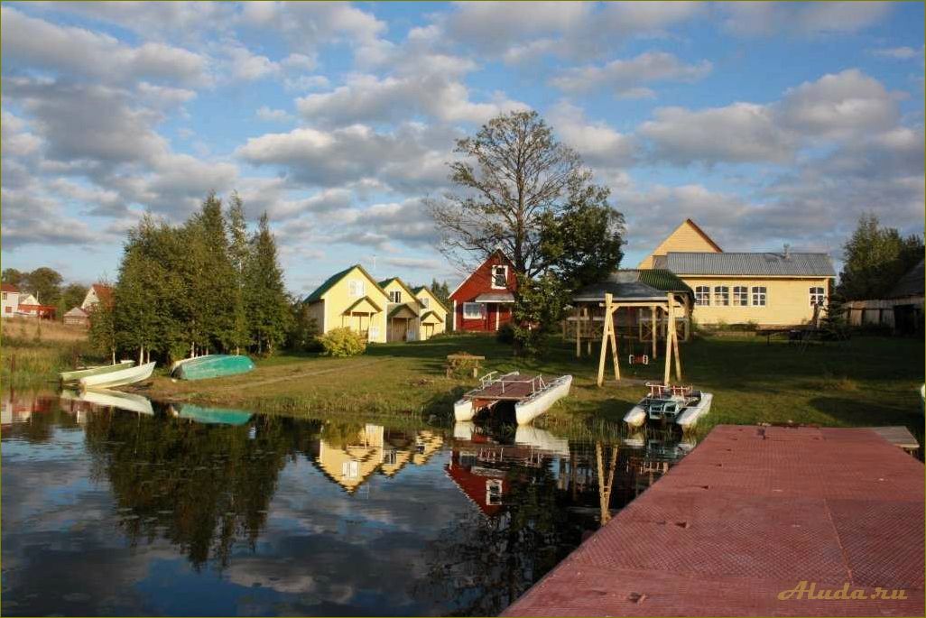 Уютный коттедж на базе отдыха в Новгородской области — насладитесь природой и комфортом