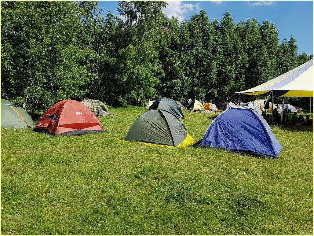 База отдыха палатками в Челябинской области