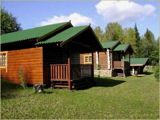 Базы отдыха с отдельными домиками в Тверской области