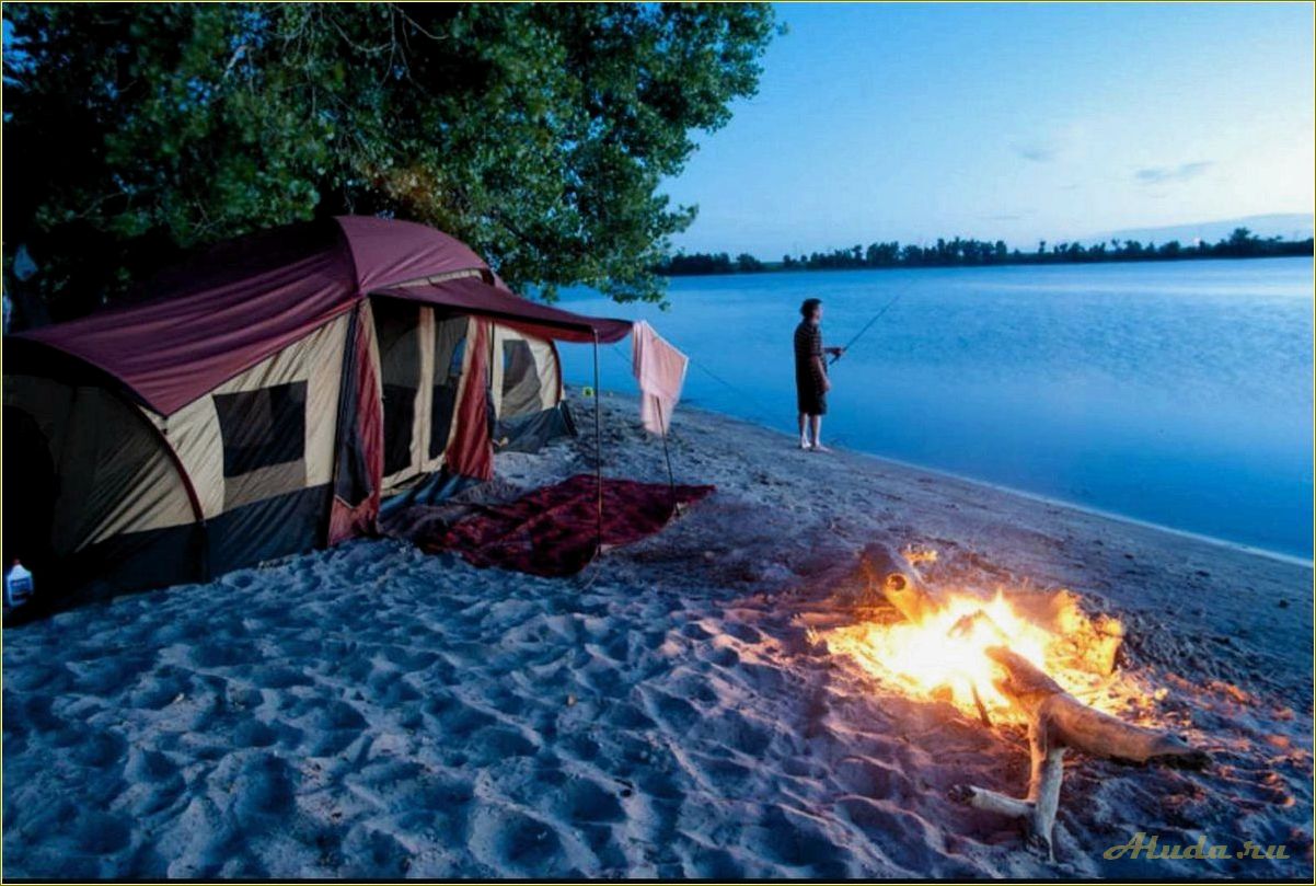 Места для отдыха в Ярославской области у воды с палатками