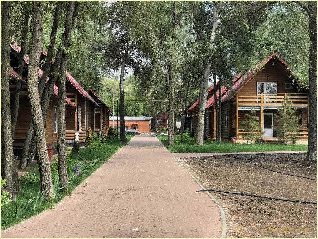 База отдыха Малиновка в Саратовской области, г. Энгельс, на улице Рыбная