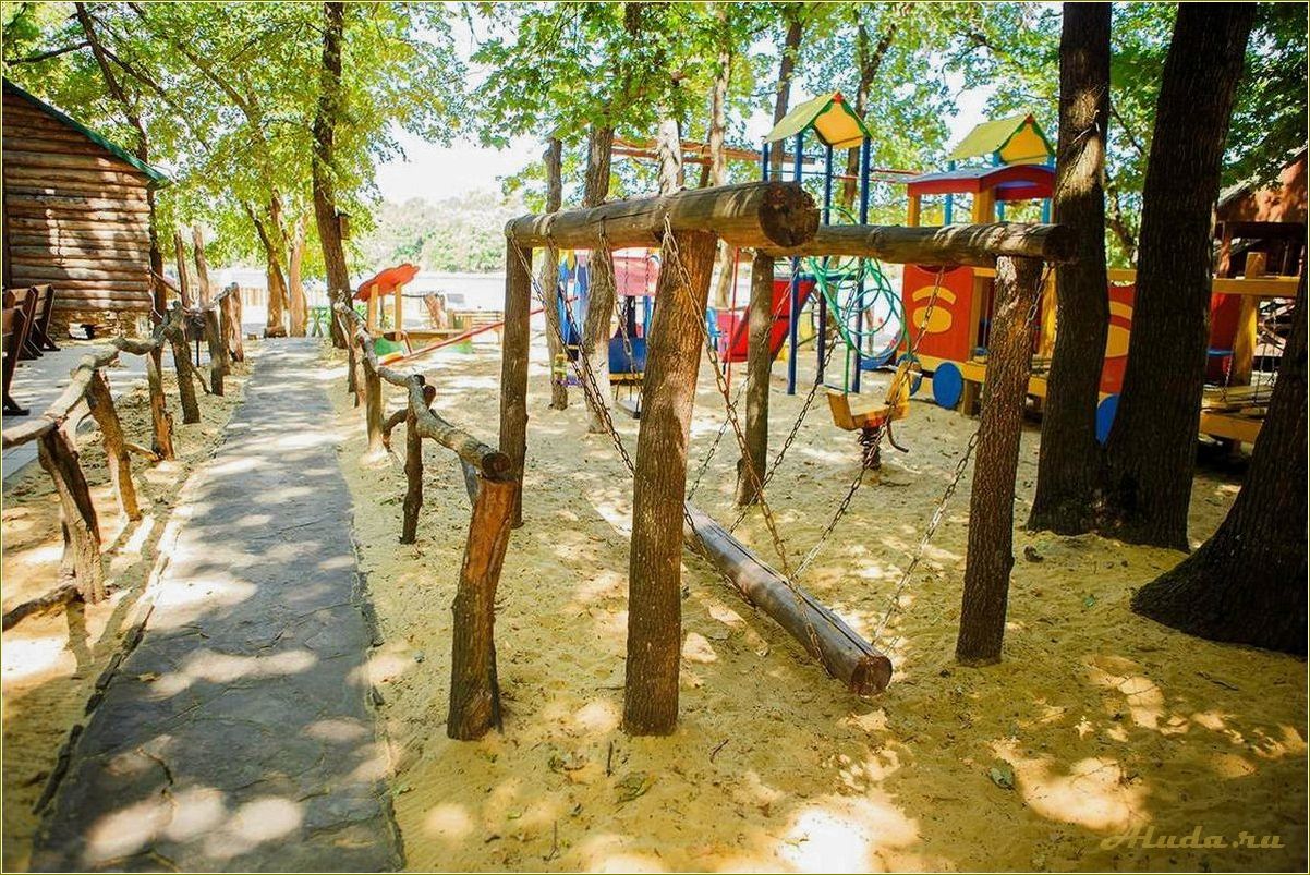 База отдыха в Донецком районе Ростовской области — идеальное место для отдыха на природе