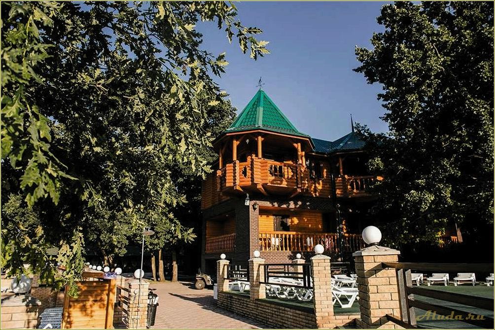 База отдыха в Донецком районе Ростовской области — идеальное место для отдыха на природе