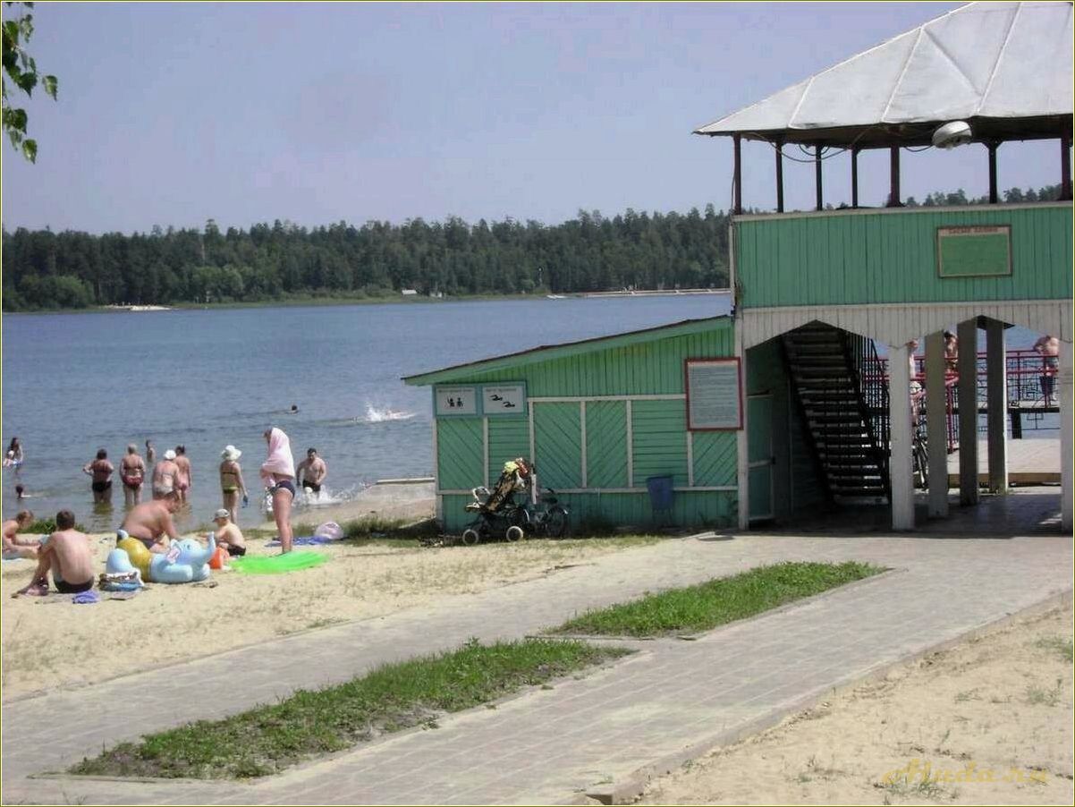 База отдыха на Белом озере в Ульяновской области