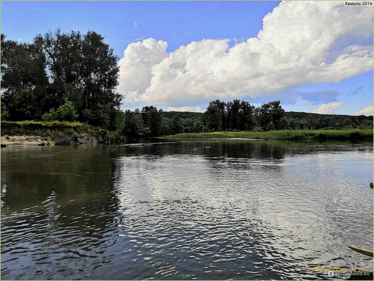 Отдых на реке Хопер в Пензенской области — идеальный способ насладиться природой и активным отдыхом