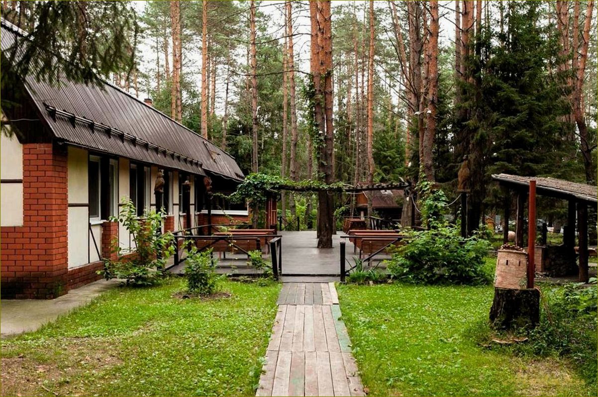 База отдыха с уютными домиками в живописной Нижегородской области — идеальное место для отдыха и релаксации