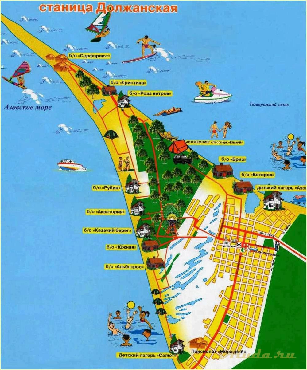 Лучшие базы отдыха на берегу Азовского моря в Ростовской области — от простых кемпингов до роскошных гостиниц