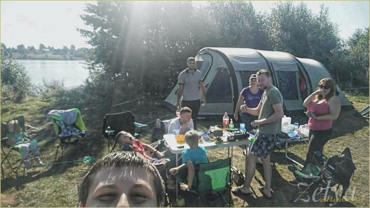 Отдых в палатке в Саратовской области