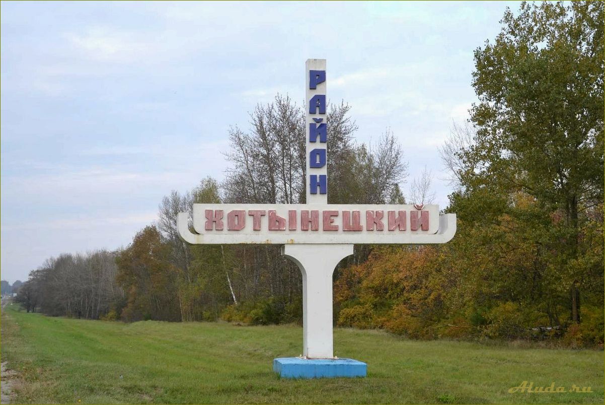 База отдыха в Хотынецком районе Орловской области — идеальное место для отдыха и развлечений в окружении природы