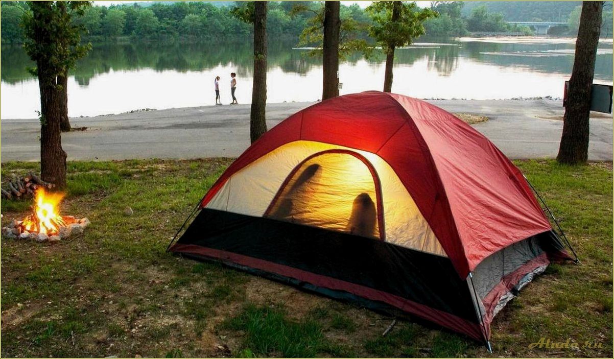 Озеро Белое — идеальное место для отдыха с палатками в Рязанской области