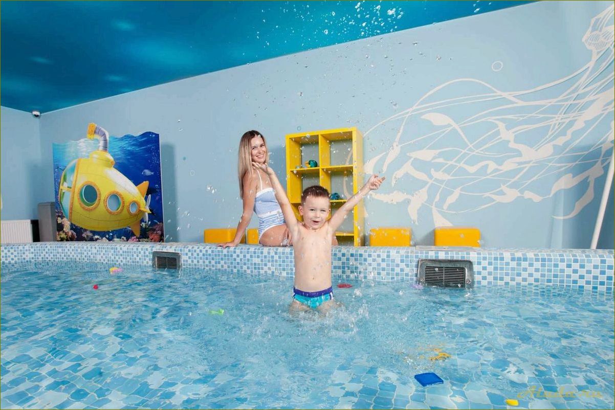 Развлекательный бассейн для семейного отдыха с детьми в живописной Омской области — водные горки, игровые комплексы и безопасность в приоритете!