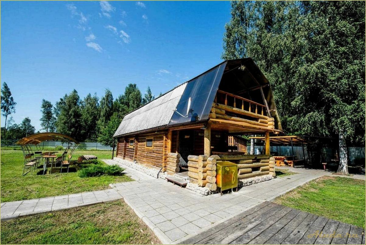База отдыха с баней в Смоленской области: отличный способ расслабиться и насладиться природой