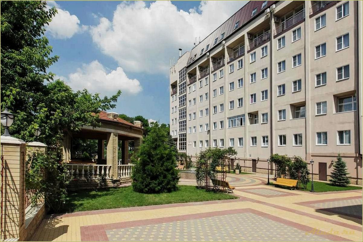 Дома отдыха и санатории в Ростовской области — идеальные места для отдыха и восстановления
