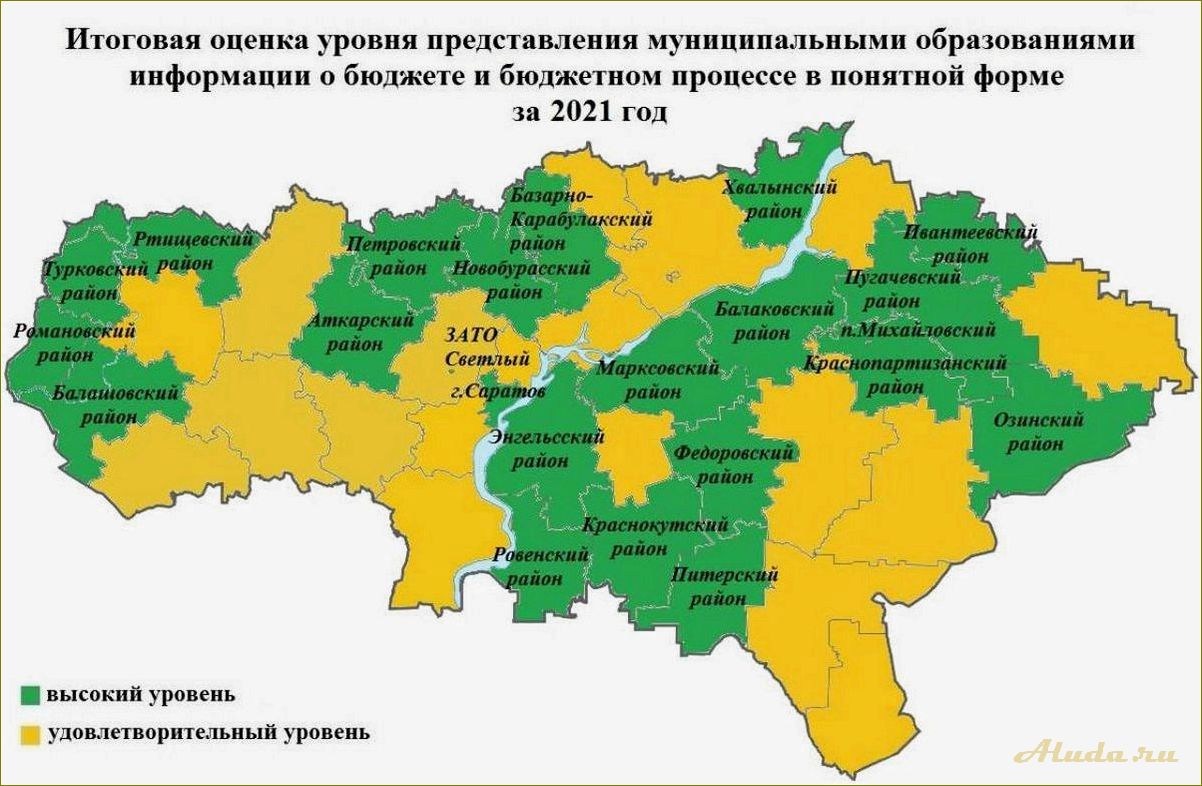 Карта саратовской области с базами отдыха