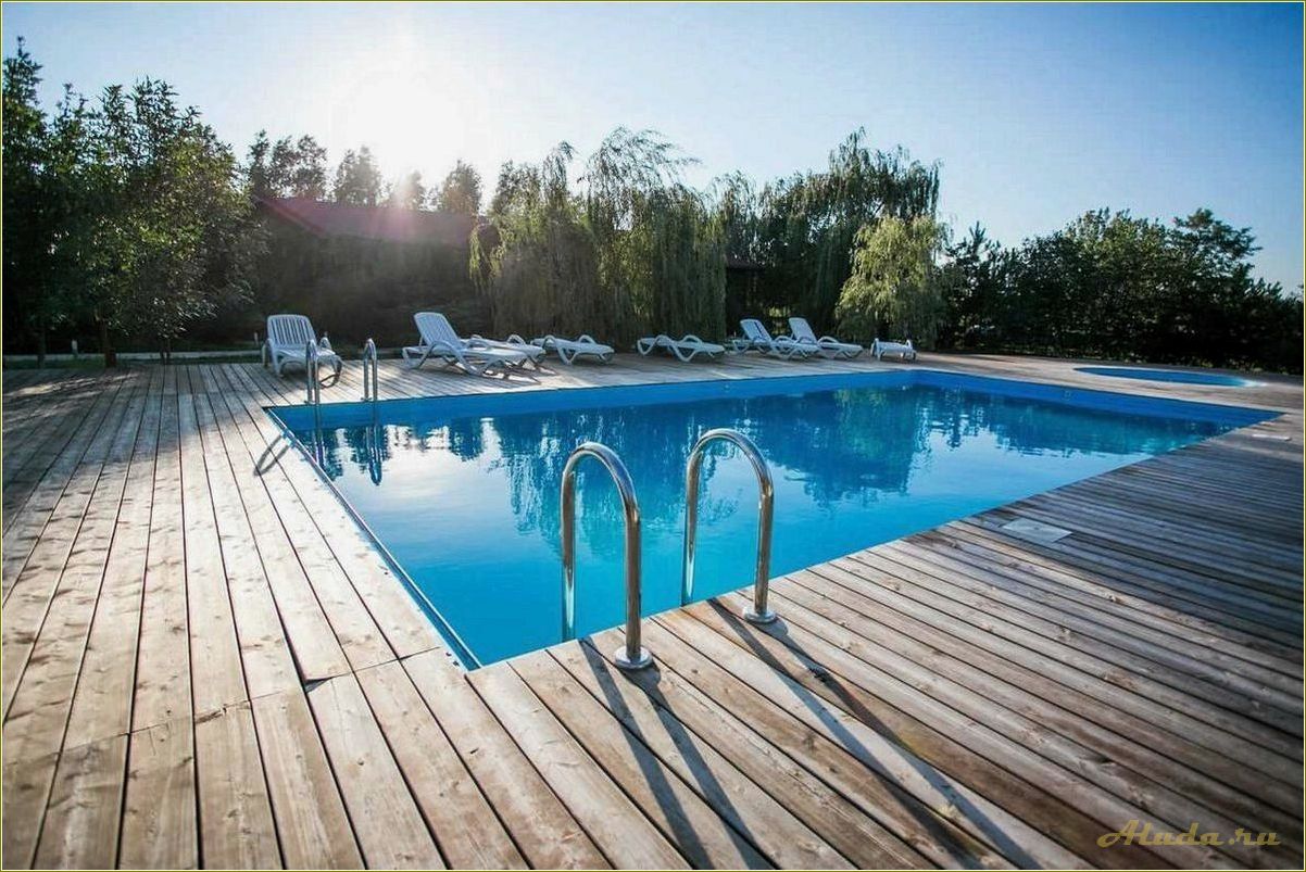 Приятный и доступный отдых с бассейном в живописной Рязанской области