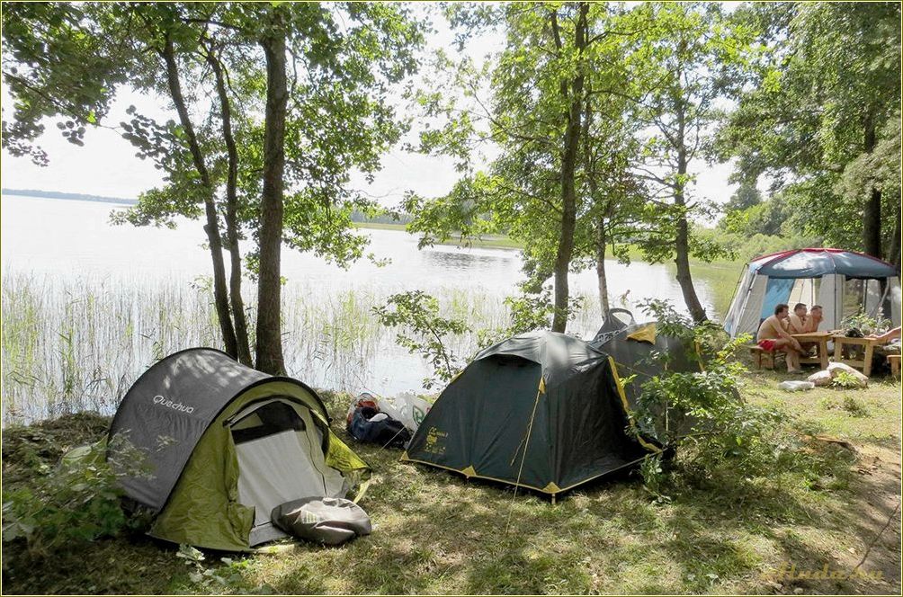 Отдых с палатками на Волге в Тверской области
