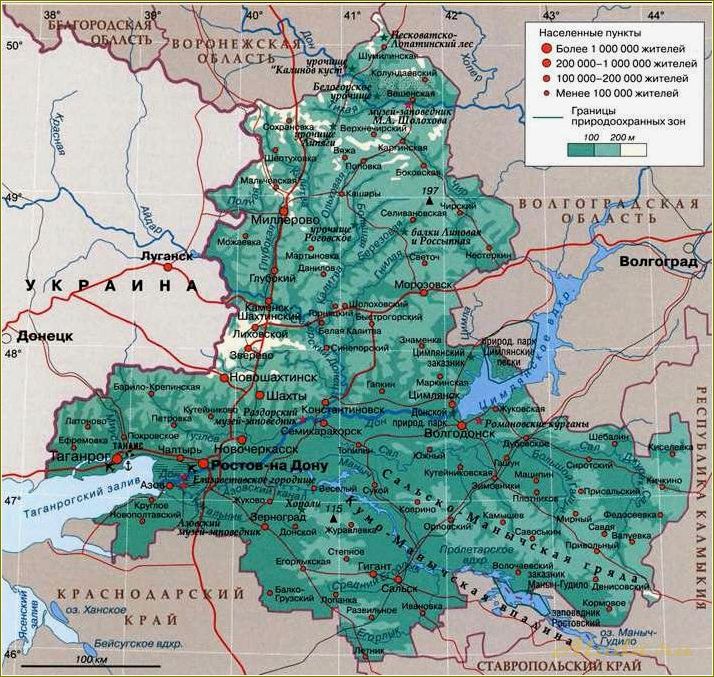 Туризм в Ростовской области — карты, маршруты, достопримечательности и советы для путешественников