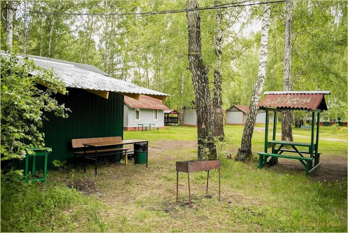 База отдыха Лось в Челябинской области: комфорт и природа