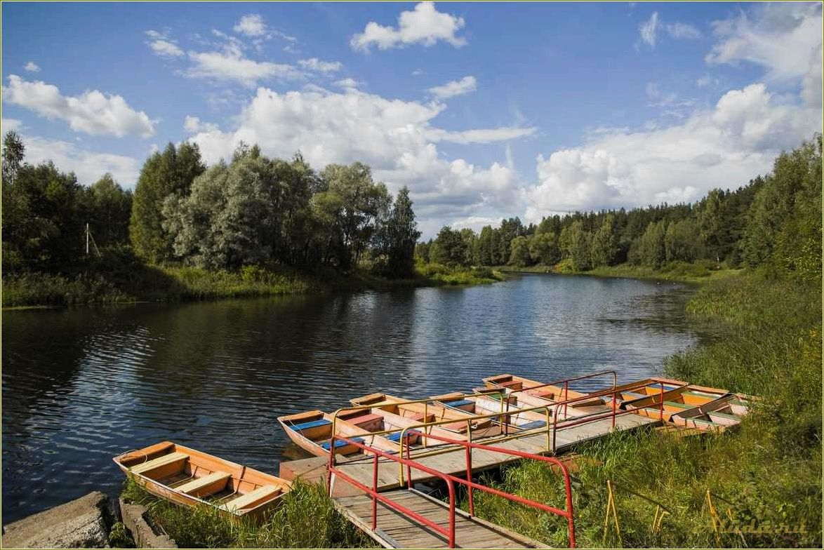 Базы отдыха на озерах и реках Ярославской области