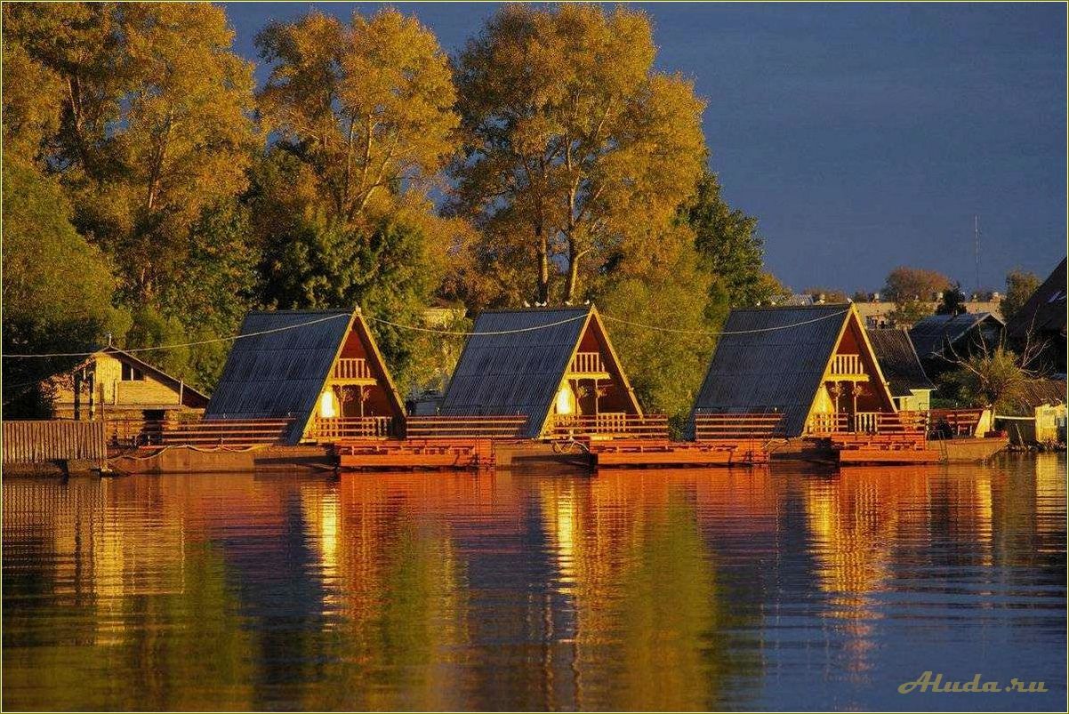 Базы отдыха на озерах и реках Ярославской области