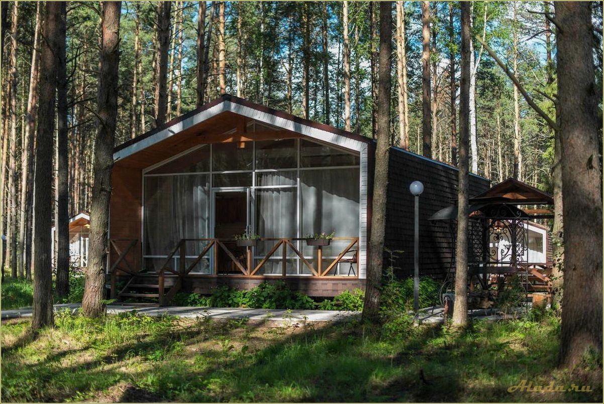 Домики для отдыха в лесу Ярославской области