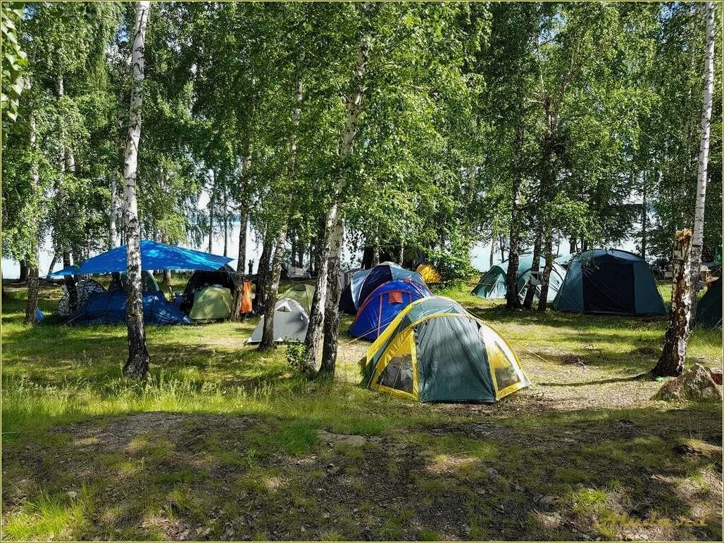 Озера Челябинской области для палаточного отдыха