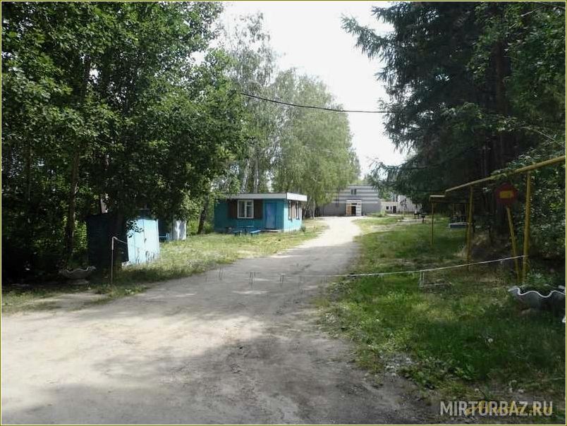 База отдыха Ольха Челябинская область