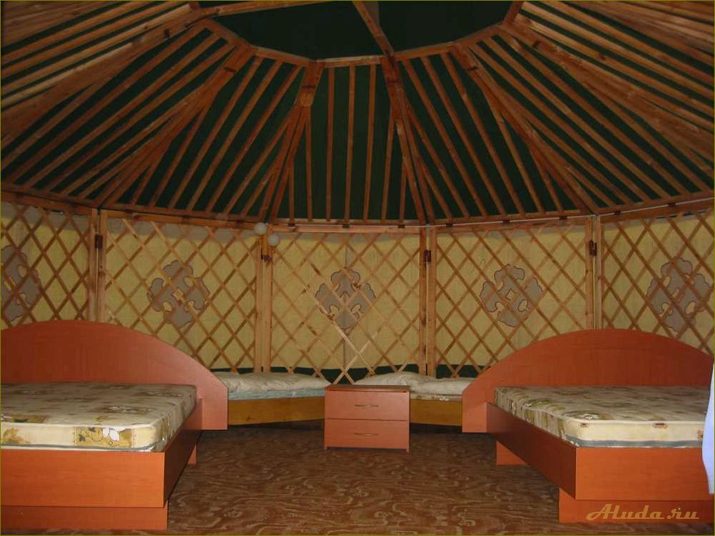 Уникальный отдых на базе отдыха с юртами в живописной новосибирской области