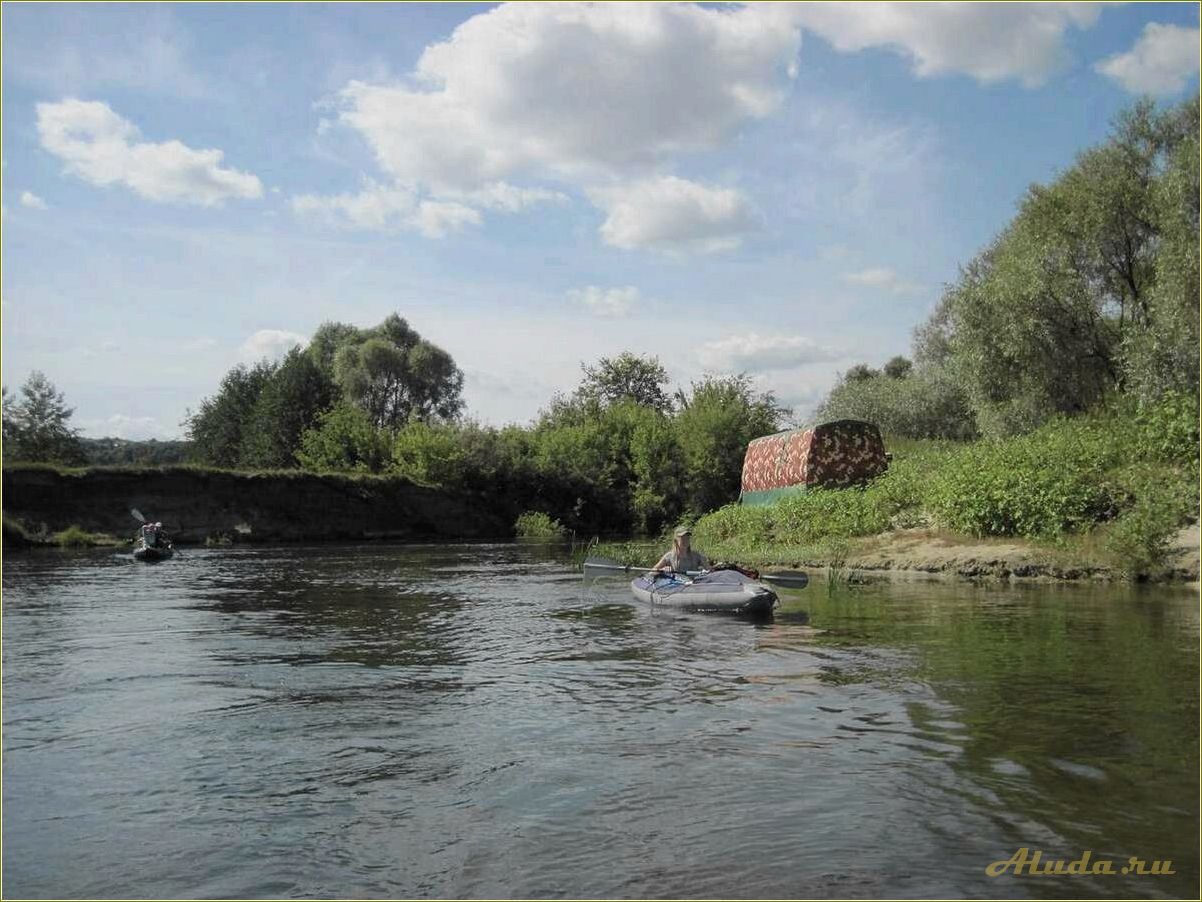 База отдыха на реке Ворона Тамбовская область