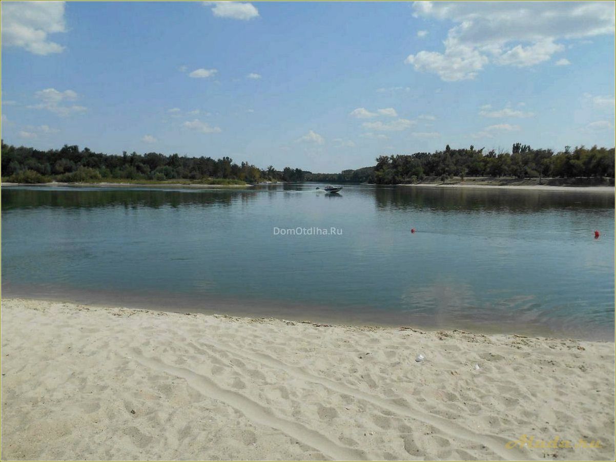 База отдыха на правом берегу Ростовской области — идеальное место для отдыха и развлечений
