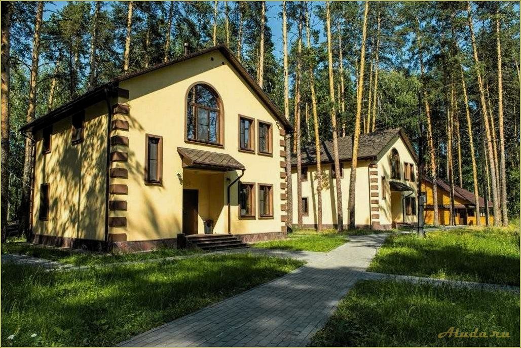 Базы отдыха с домами Свердловской области