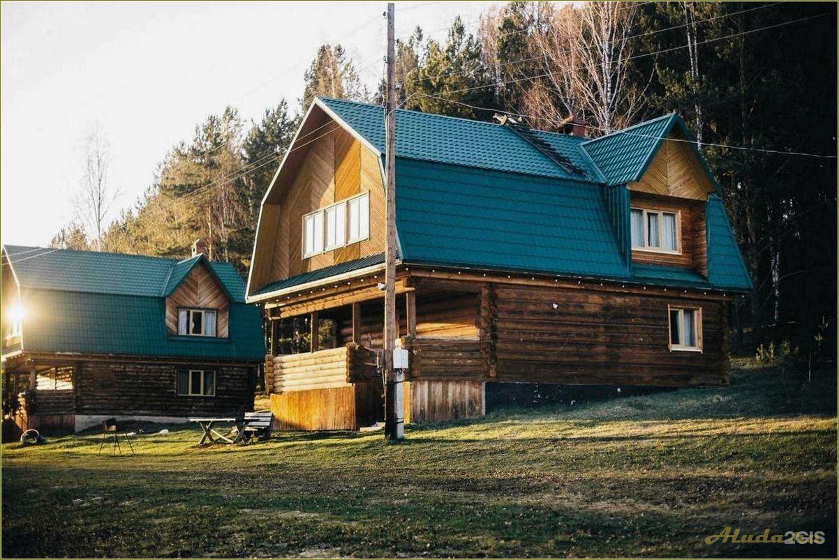 Базы отдыха с домами Свердловской области
