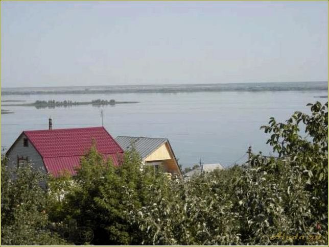 Отдых на Волге в Саратовской области: частный сектор