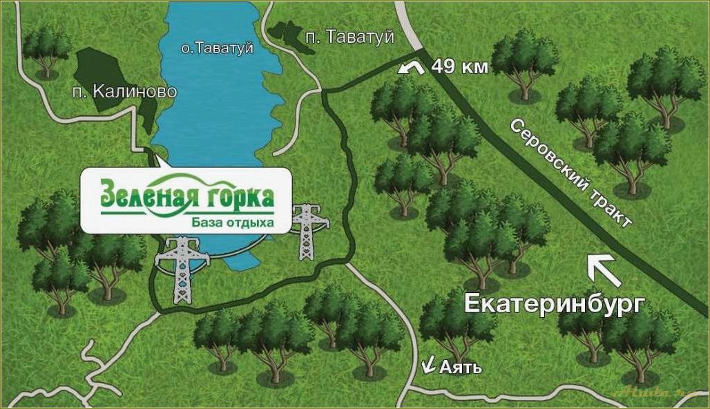 Развлекательные базы отдыха в Свердловской области с водными горками