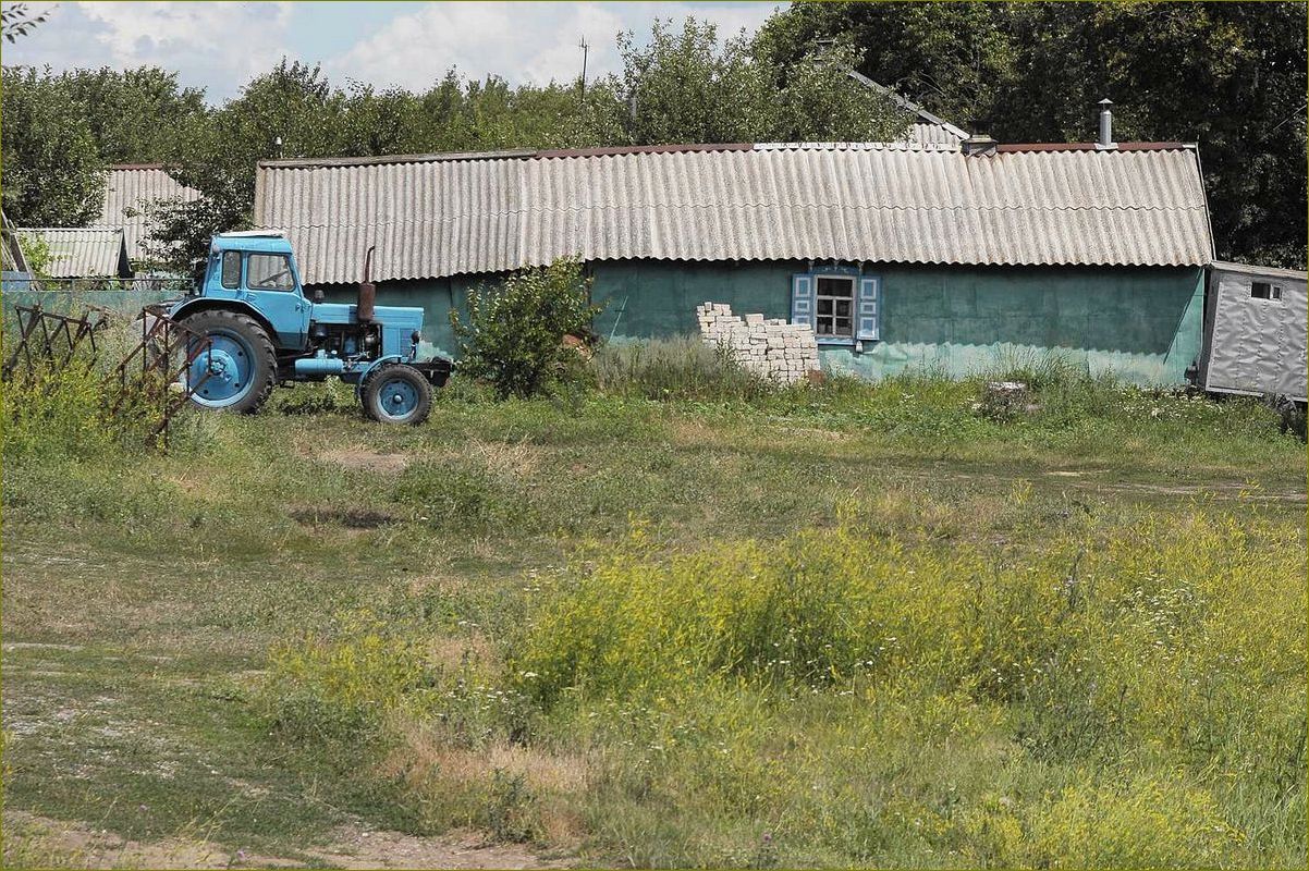 Идеальные деревни Воронежской области для спокойного и расслабляющего отдыха на природе