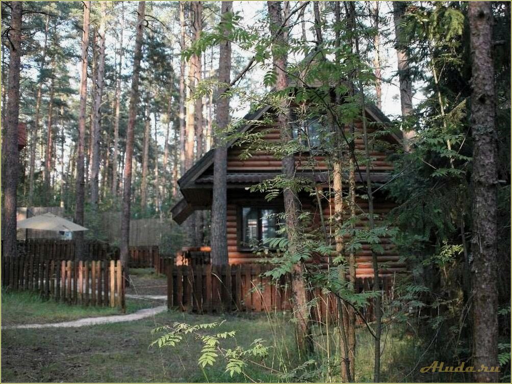 База отдыха с отдельными домиками в Тверской области