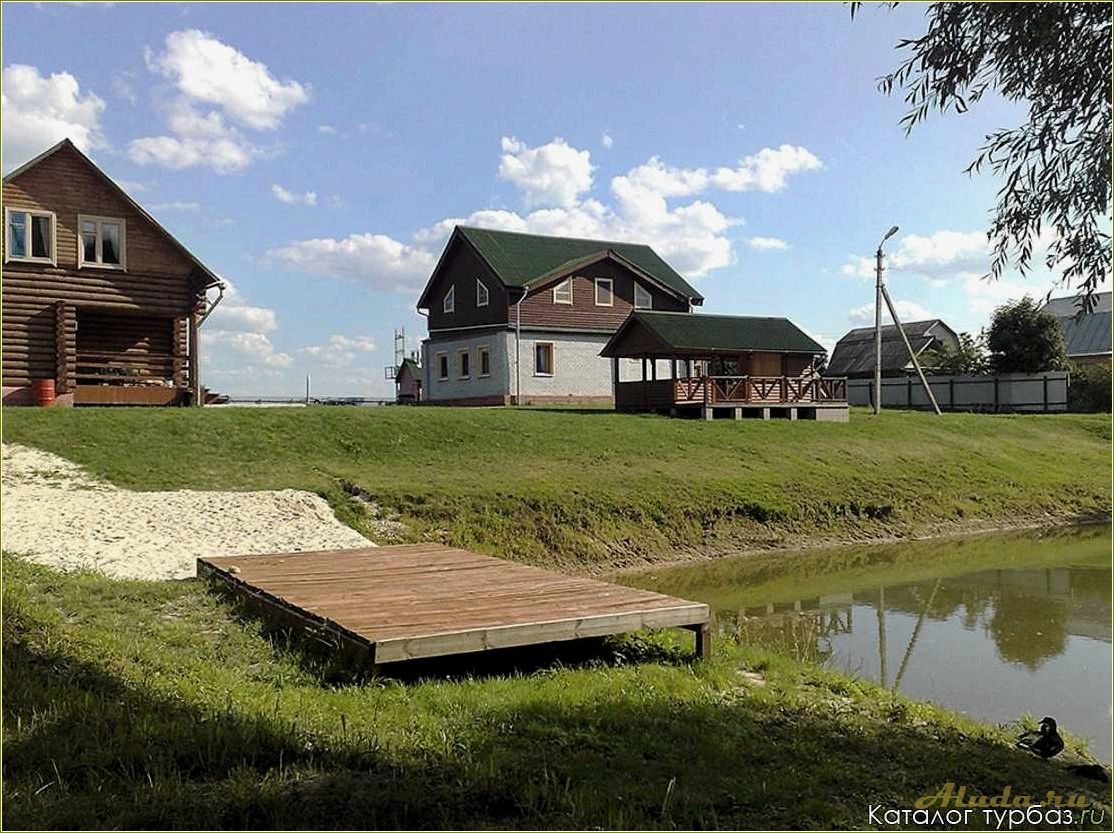 База отдыха в Терехово — идеальное место для отдыха в Шиловском районе Рязанской области