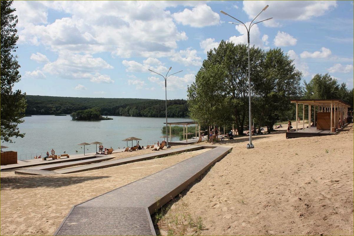 Корочанское водохранилище — открытая база отдыха в Белгородской области, где можно насладиться природой и активным отдыхом