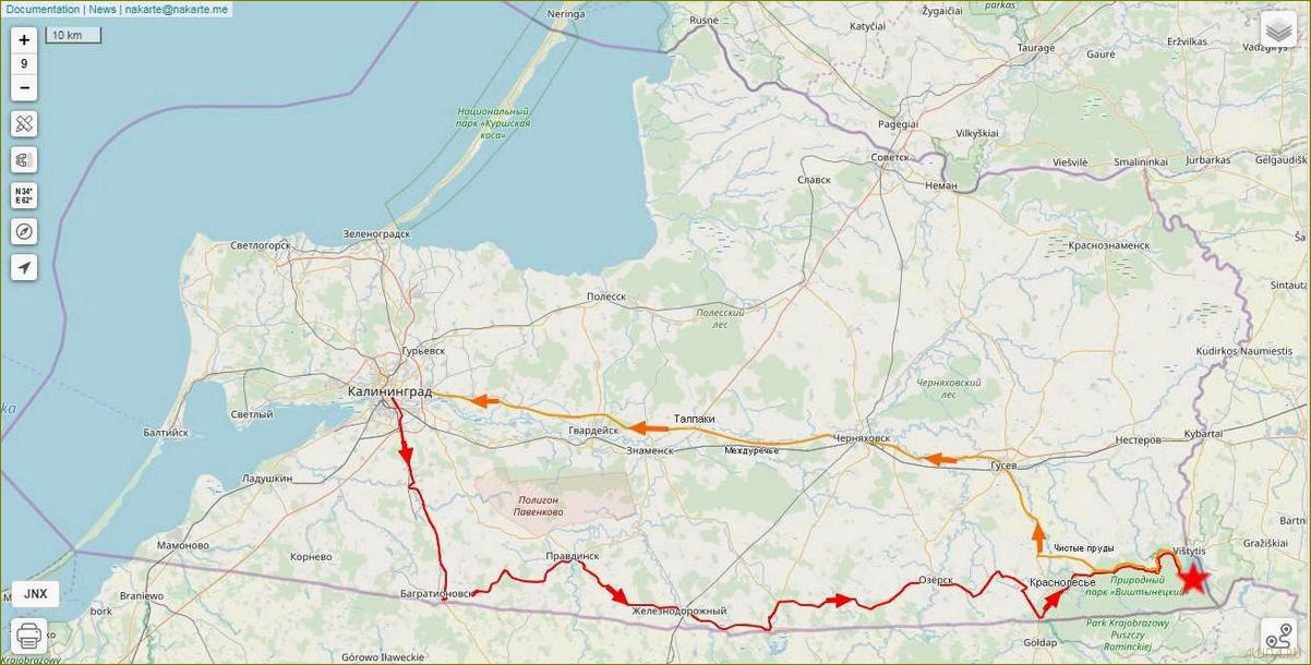 Удивительный маршрут для незабываемого путешествия по живописной Калининградской области, где вас ждут исторические достопримечательности 