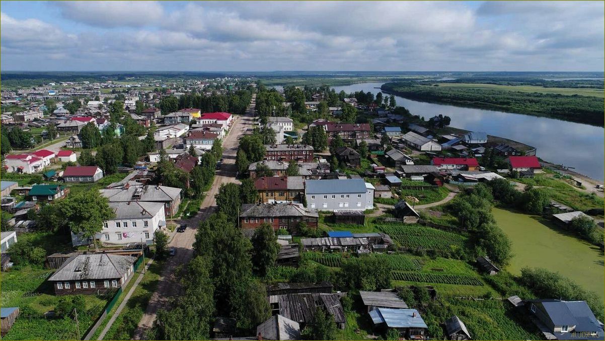 Отдых на берегу реки Пинега в Архангельской области — идеальное место для релакса и наслаждения природой