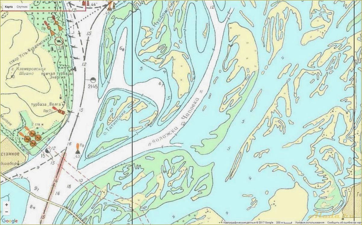 Базы отдыха на Волге Саратовская область карта