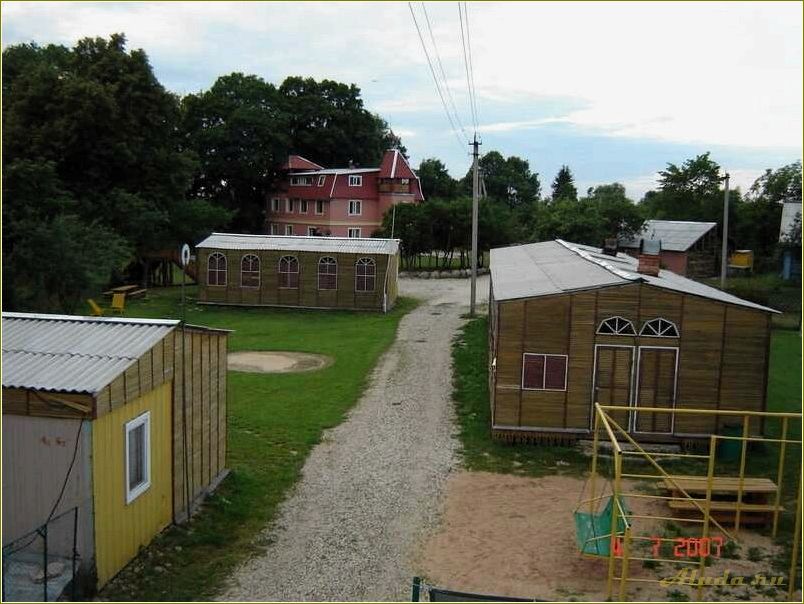 Все базы отдыха в печорском районе псковской области