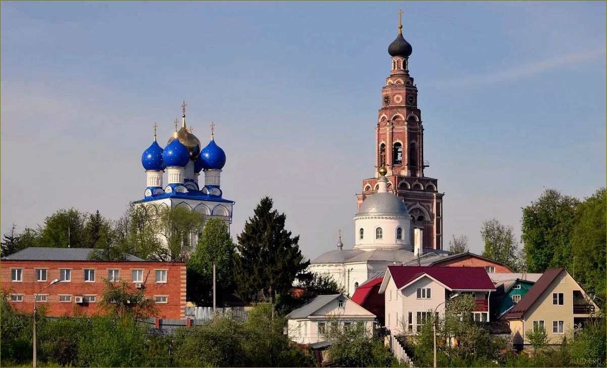 Путеводитель по богатым историей и красотами городу Бронницы Московской области