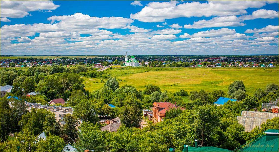 Достопримечательности города Данилова Ярославской области