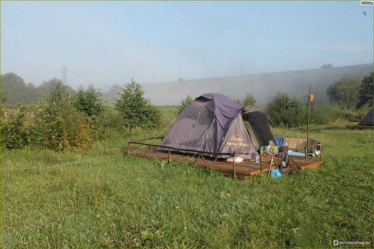 Места для отдыха на Дону с палатками в Липецкой области — наслаждайтесь природой и уютом в уникальных локациях